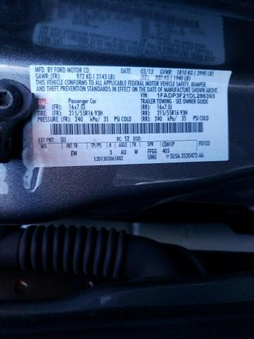 Photo 9 VIN: 1FADP3F21DL286393 - FORD FOCUS SE 