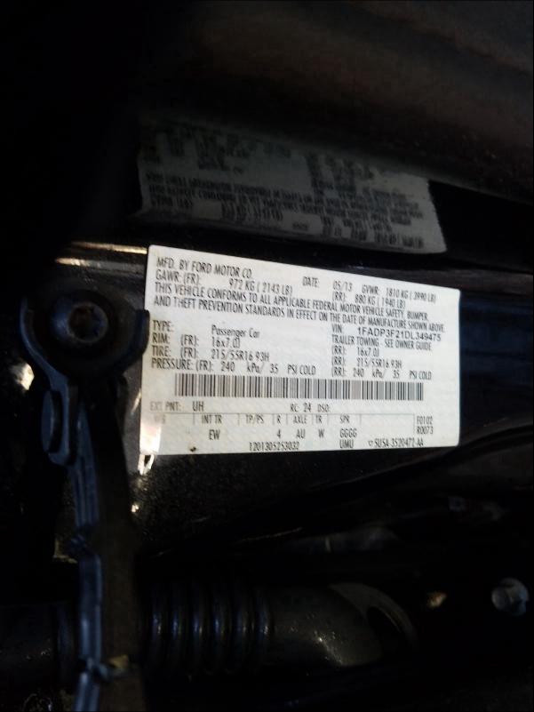 Photo 9 VIN: 1FADP3F21DL349475 - FORD FOCUS SE 