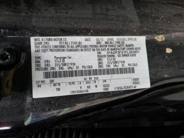 Photo 11 VIN: 1FADP3F21FL253851 - FORD FOCUS SE 