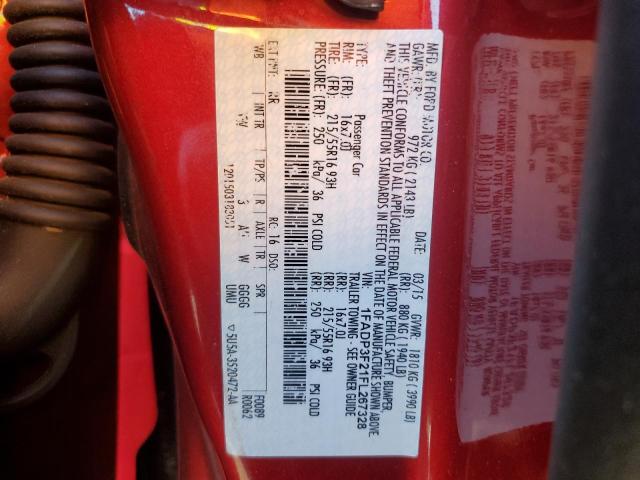 Photo 11 VIN: 1FADP3F21FL267328 - FORD FOCUS SE 