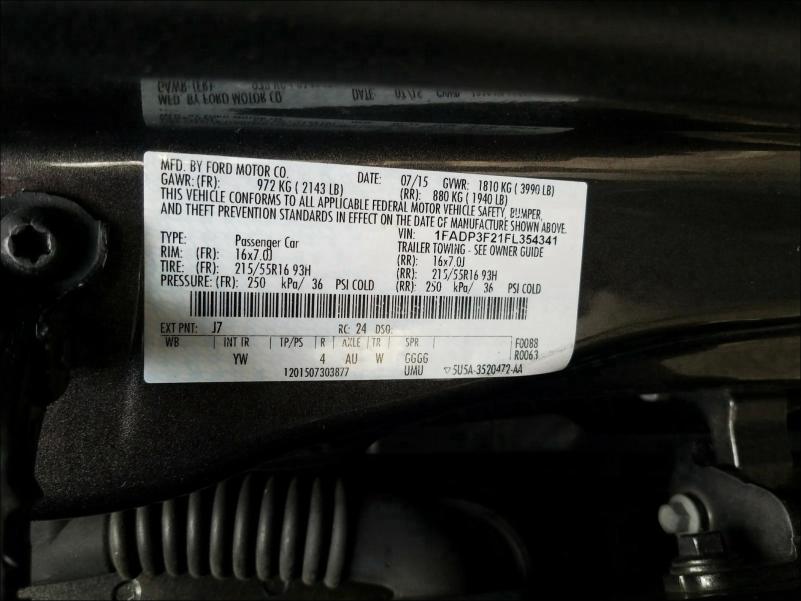 Photo 9 VIN: 1FADP3F21FL354341 - FORD FOCUS SE 