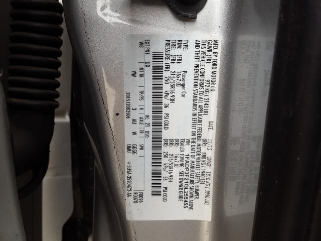 Photo 9 VIN: 1FADP3F21GL255455 - FORD FOCUS SE 