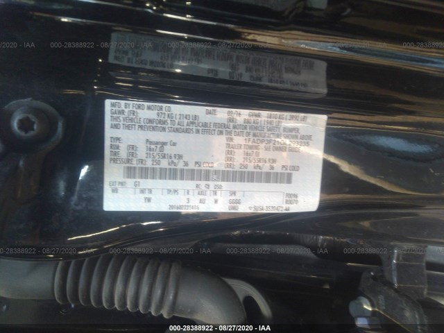 Photo 8 VIN: 1FADP3F21GL293235 - FORD FOCUS 