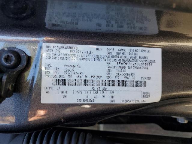 Photo 11 VIN: 1FADP3F21JL315421 - FORD FOCUS 