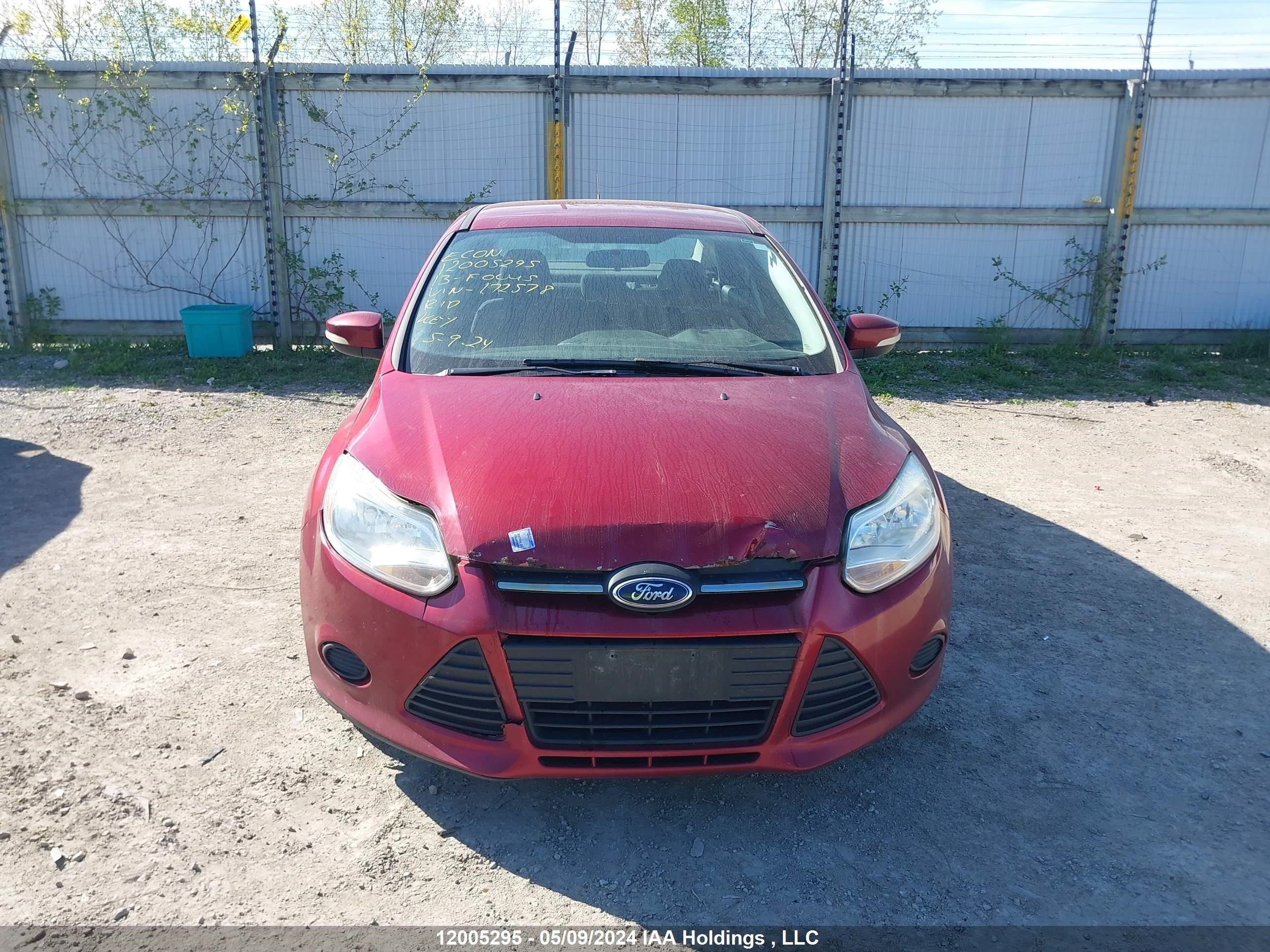 Photo 11 VIN: 1FADP3F22DL172578 - FORD FOCUS 