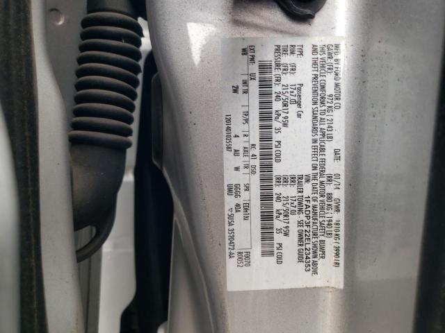 Photo 12 VIN: 1FADP3F22EL234353 - FORD FOCUS SE 