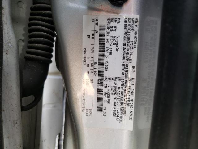 Photo 11 VIN: 1FADP3F22EL446413 - FORD FOCUS 