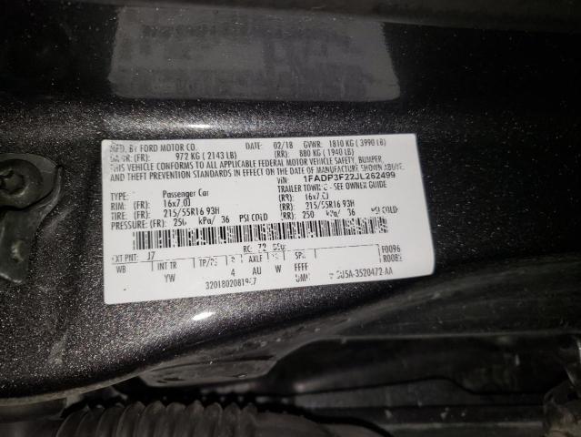 Photo 11 VIN: 1FADP3F22JL262499 - FORD FOCUS SE 