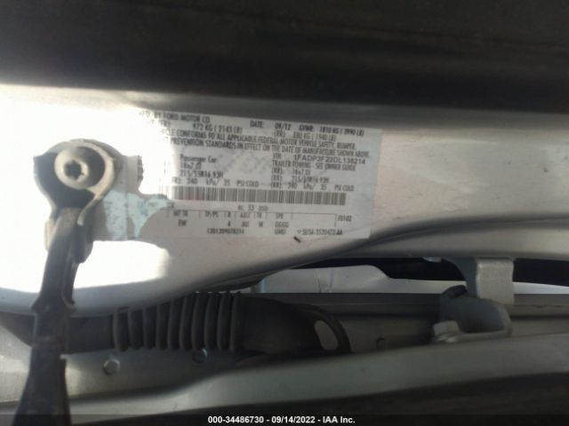 Photo 8 VIN: 1FADP3F23DL138214 - FORD FOCUS 