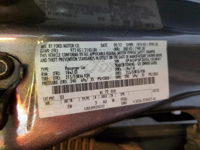 Photo 12 VIN: 1FADP3F23DL153697 - FORD FOCUS SE 