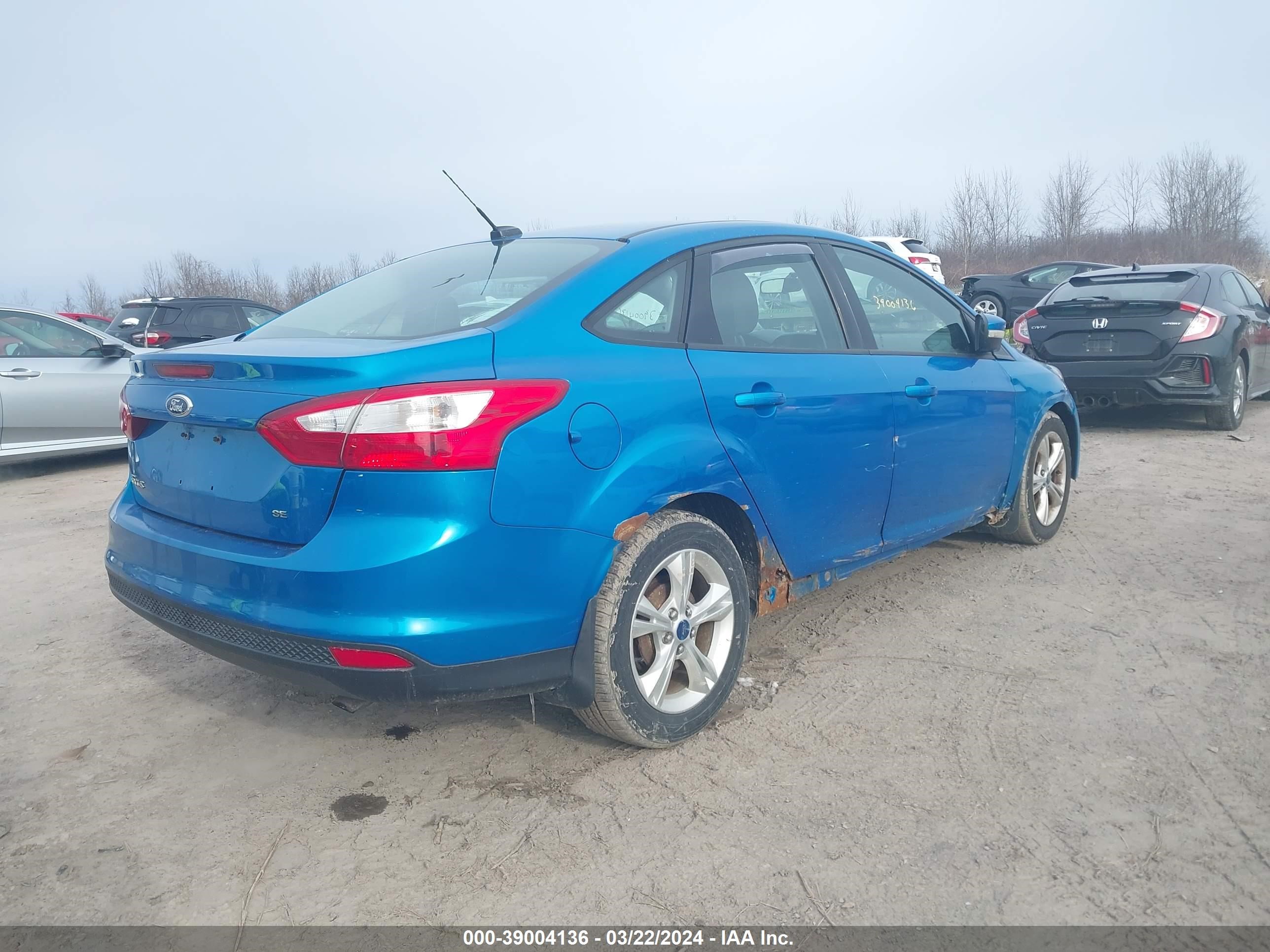 Photo 3 VIN: 1FADP3F23DL166885 - FORD FOCUS 