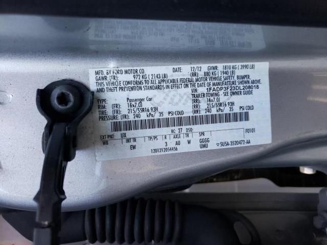 Photo 9 VIN: 1FADP3F23DL208018 - FORD FOCUS SE 