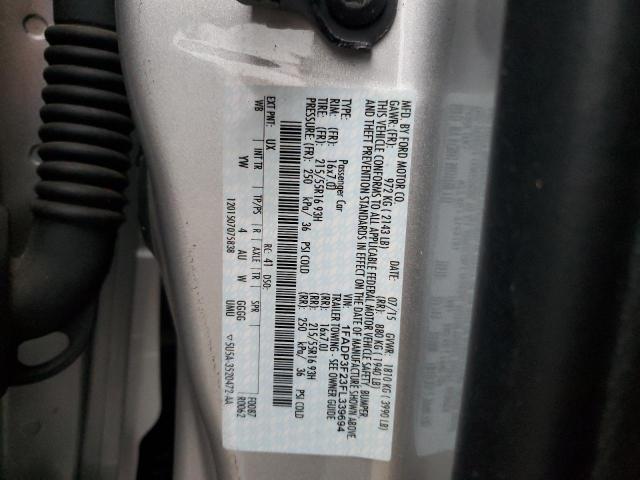 Photo 11 VIN: 1FADP3F23FL339694 - FORD FOCUS SE 