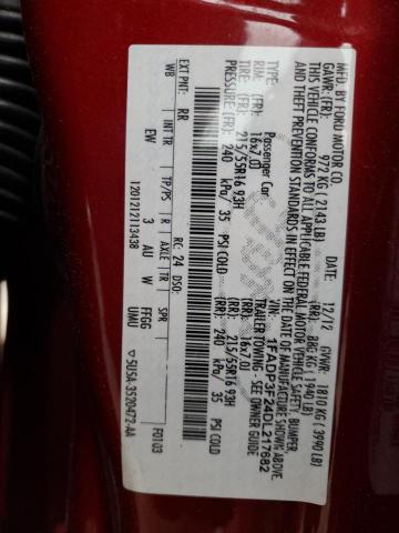 Photo 11 VIN: 1FADP3F24DL217682 - FORD FOCUS SE 