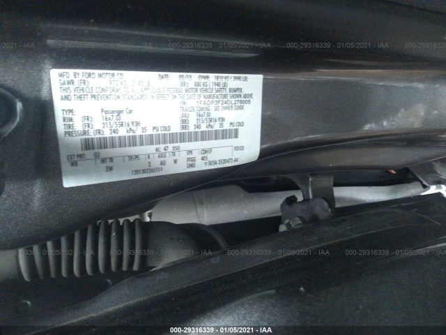 Photo 8 VIN: 1FADP3F24DL276005 - FORD FOCUS 