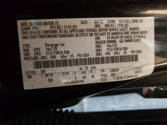 Photo 9 VIN: 1FADP3F24DL315062 - FORD FOCUS SE 