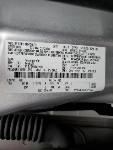 Photo 11 VIN: 1FADP3F24EL202441 - FORD FOCUS SE 