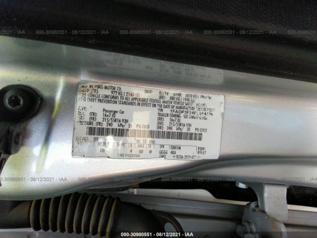 Photo 8 VIN: 1FADP3F24EL254328 - FORD FOCUS 