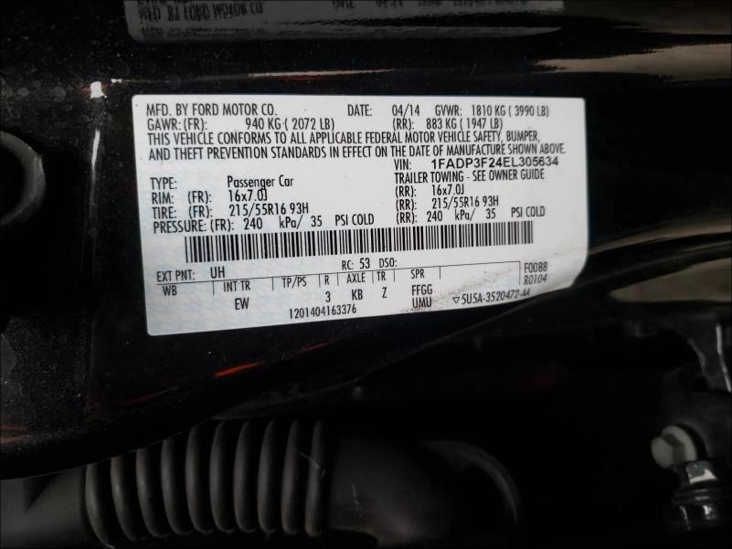 Photo 9 VIN: 1FADP3F24EL305634 - FORD FOCUS SE 