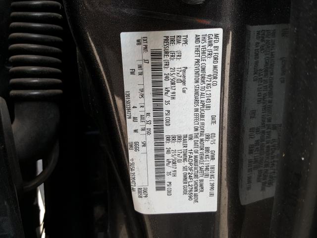 Photo 9 VIN: 1FADP3F24FL276590 - FORD FOCUS SE 