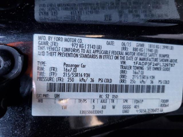 Photo 11 VIN: 1FADP3F24FL329787 - FORD FOCUS 