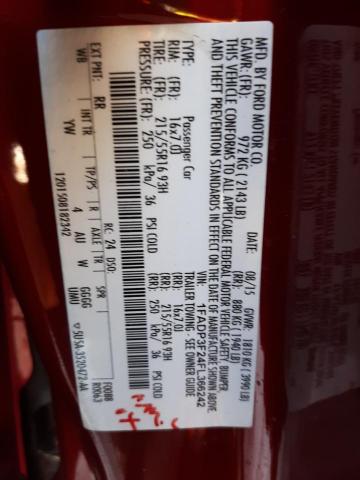 Photo 11 VIN: 1FADP3F24FL366242 - FORD FOCUS SE 