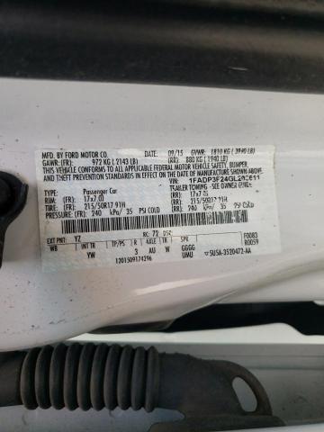 Photo 11 VIN: 1FADP3F24GL203611 - FORD FOCUS SE 