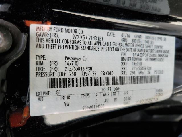 Photo 12 VIN: 1FADP3F24GL268538 - FORD FOCUS SE 