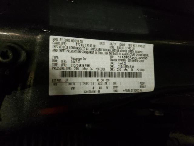 Photo 9 VIN: 1FADP3F24HL329095 - FORD FOCUS SE 