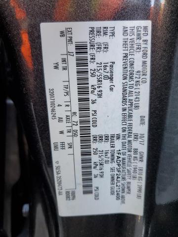 Photo 12 VIN: 1FADP3F24JL212400 - FORD FOCUS SE 