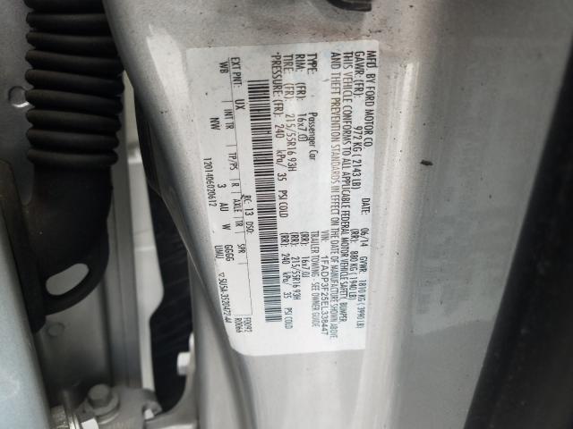 Photo 9 VIN: 1FADP3F25EL338447 - FORD FOCUS SE 