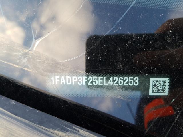 Photo 9 VIN: 1FADP3F25EL426253 - FORD FOCUS SE 