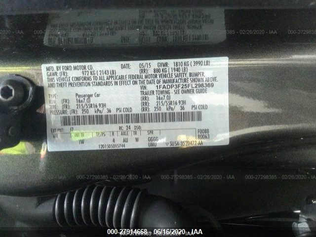 Photo 8 VIN: 1FADP3F25FL298369 - FORD FOCUS 