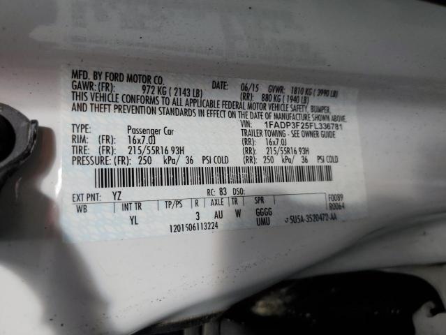 Photo 11 VIN: 1FADP3F25FL336781 - FORD FOCUS SE 