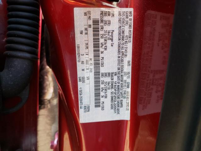 Photo 9 VIN: 1FADP3F25GL220031 - FORD FOCUS 