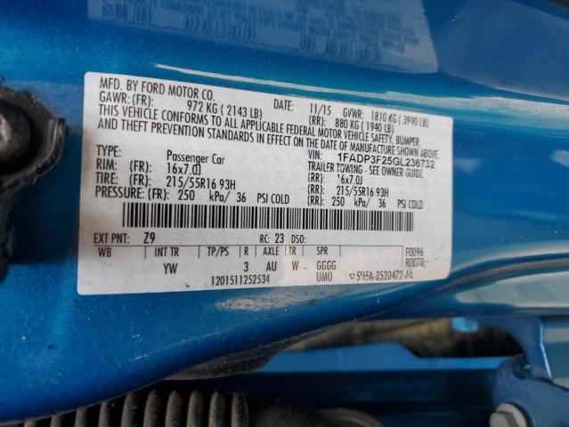 Photo 11 VIN: 1FADP3F25GL236732 - FORD FOCUS 