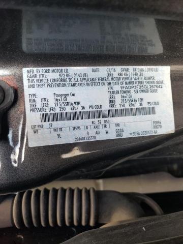 Photo 9 VIN: 1FADP3F25GL267642 - FORD FOCUS SE 