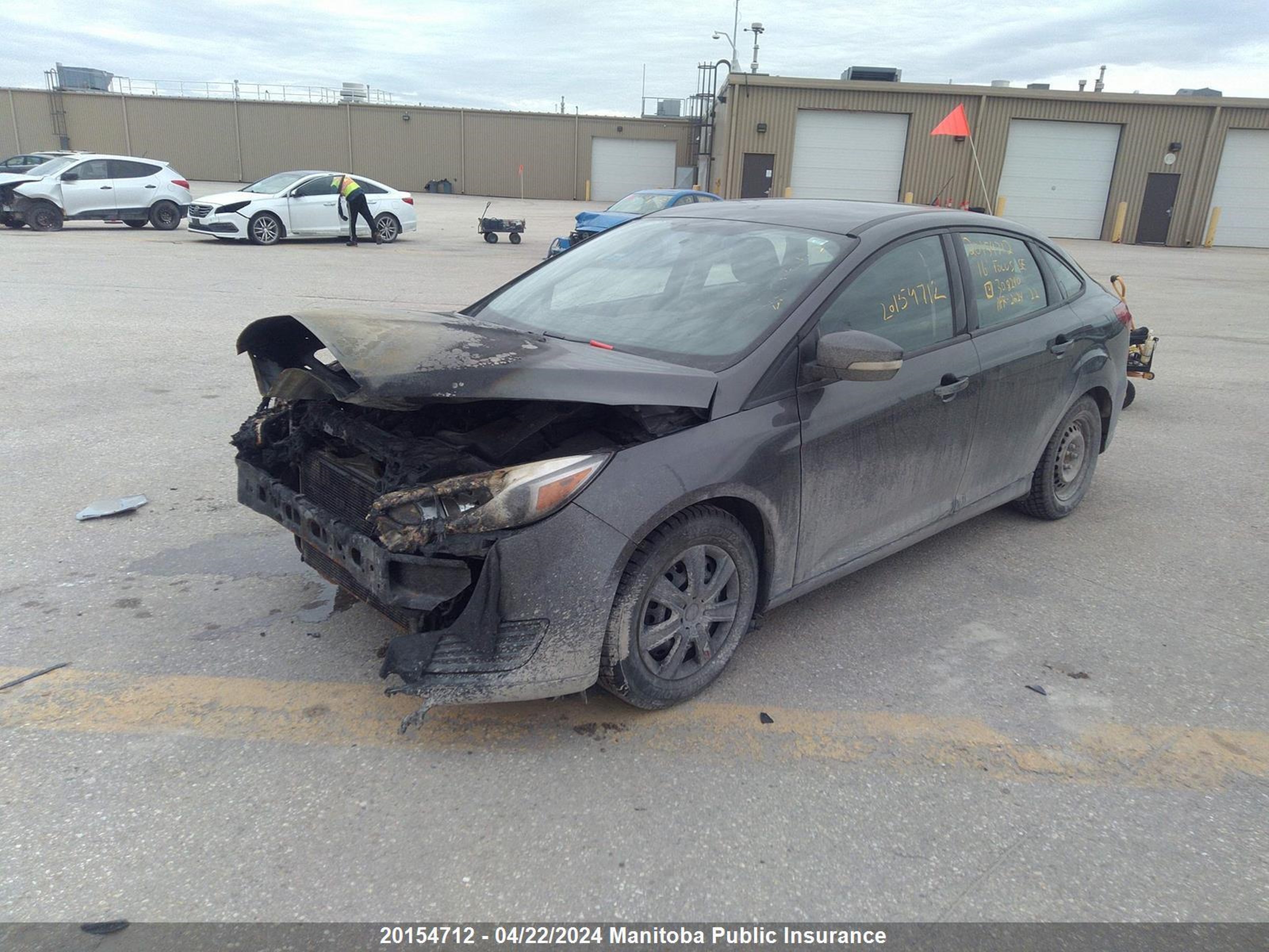 Photo 1 VIN: 1FADP3F25GL308240 - FORD FOCUS 