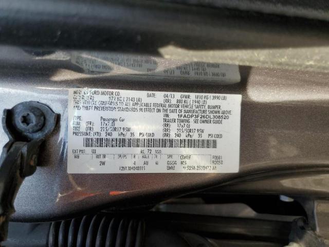 Photo 9 VIN: 1FADP3F26DL308520 - FORD FOCUS SE 