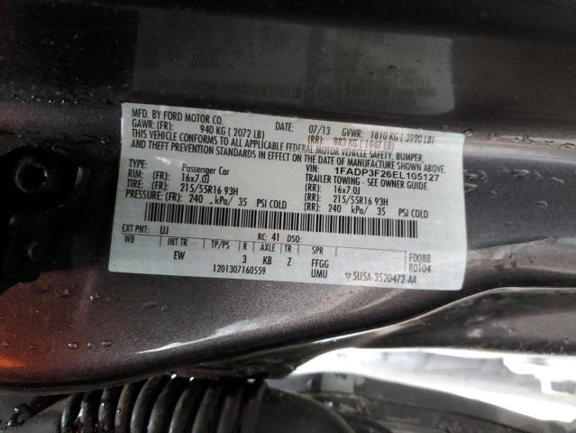 Photo 12 VIN: 1FADP3F26EL105127 - FORD FOCUS SE 