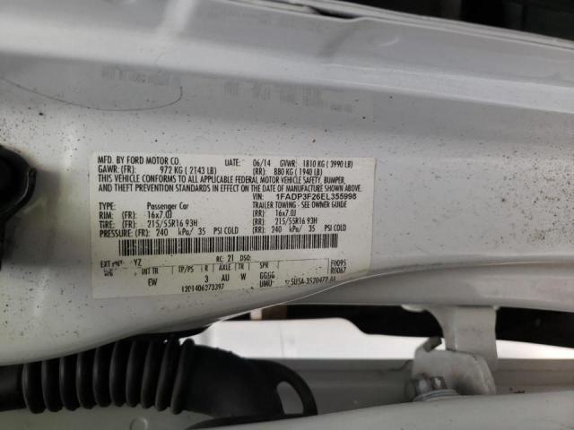 Photo 9 VIN: 1FADP3F26EL355998 - FORD FOCUS SE 