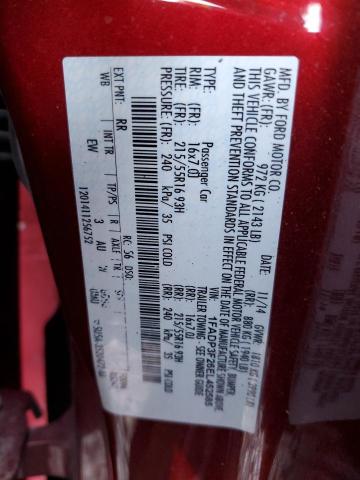 Photo 11 VIN: 1FADP3F26EL452585 - FORD FOCUS SE 