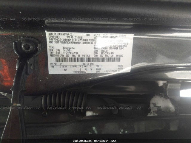 Photo 8 VIN: 1FADP3F26FL306253 - FORD FOCUS 