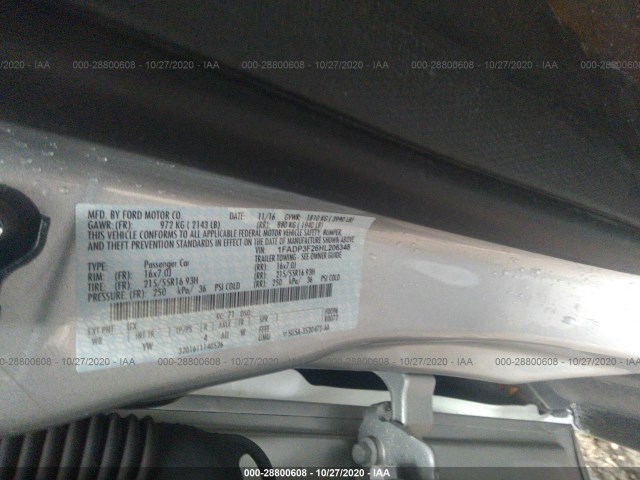 Photo 8 VIN: 1FADP3F26HL206348 - FORD FOCUS 