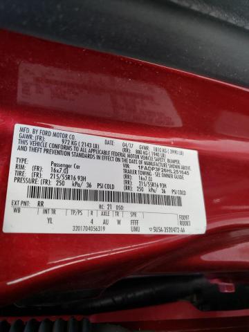 Photo 9 VIN: 1FADP3F26HL251645 - FORD FOCUS SE 