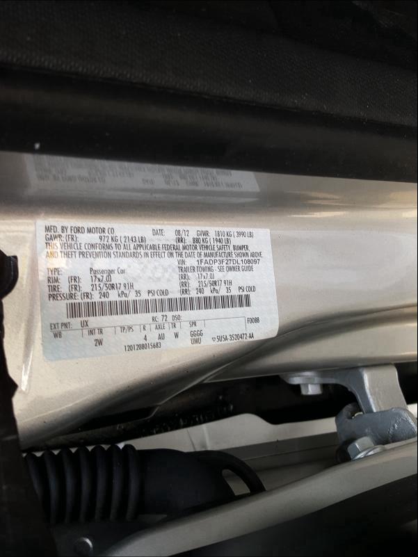 Photo 9 VIN: 1FADP3F27DL108097 - FORD FOCUS SE 