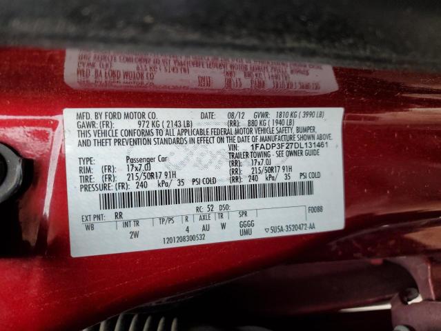 Photo 11 VIN: 1FADP3F27DL131461 - FORD FOCUS SE 