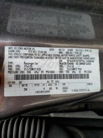 Photo 11 VIN: 1FADP3F27DL145649 - FORD FOCUS SE 