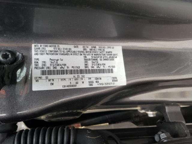 Photo 9 VIN: 1FADP3F27EL262634 - FORD FOCUS SE 