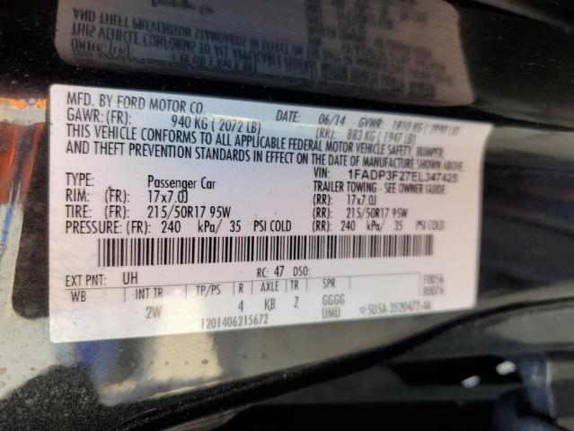 Photo 11 VIN: 1FADP3F27EL347425 - FORD FOCUS SE 